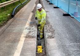 doocey, group, 3005, metre, Cable, Pull, A46, Evesham, western, power, distribution