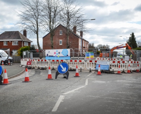 burst, water, main, tipton, park, lane