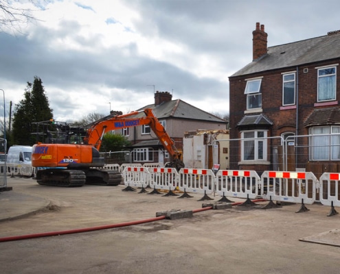 burst, water, main, tipton, park, lane