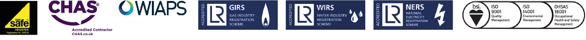 Doocey Group Accreditations quality, accreditations, chas, wras, gas, safe, girs, wirs, ners, bsi