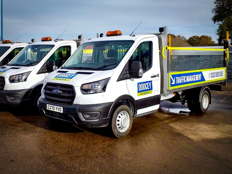 doocey, traffic, management, van, new