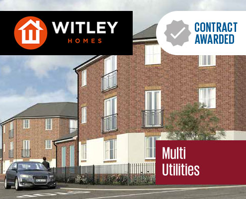 contract, awarded, whitley, homes, multi, utilities, doocey, group