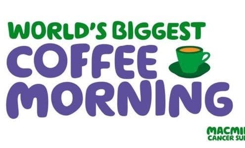 macmillan, coffee, morning, cancer, fundraising, charity, doocey, group