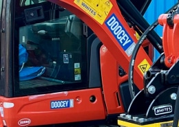mini, digger, doocey, group, kubota, plant