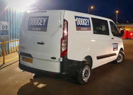 groundworks, van, ford, transit, doocey, group