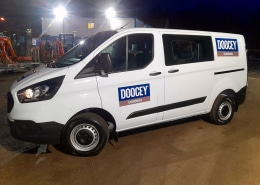 groundworks, van, ford, transit, doocey, group