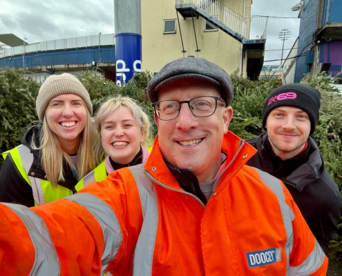 tree cycling, doocey, group, charity, hospice