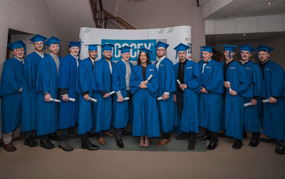 doocey, group, appretices, graduation, 2025