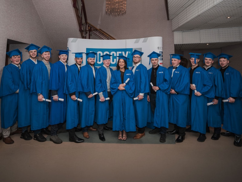 doocey, group, appretices, graduation, 2025