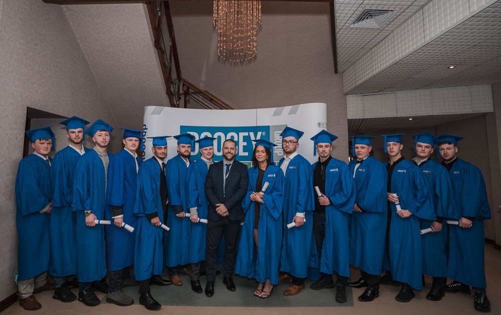 doocey, group, appretices, graduation, 2025