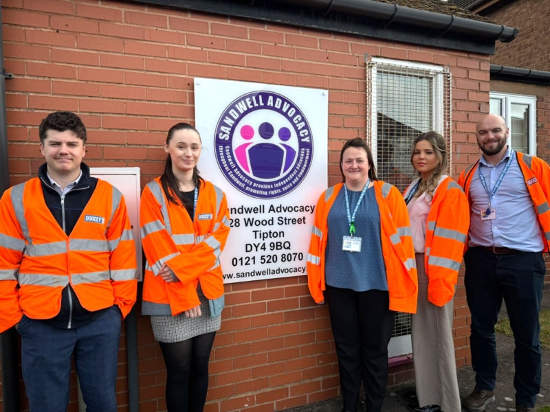 sandwell, advocacy, doocey, group, giving, back