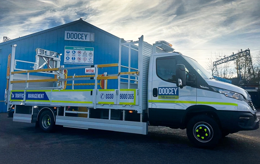 traffic, management, lorry, iveco, doocey, group