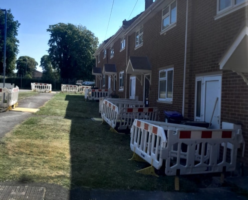 5 raf, bulford, Annington, properties, Foul, Water, Electricity, Separation, Scheme, doocey, group