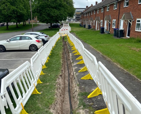 7 raf, bulford, Annington, properties, Foul, Water, Electricity, Separation, Scheme, doocey, group