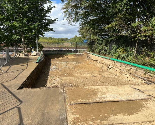 2 cambridge, water, south, station, main, replacement