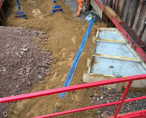 23 cambridge, water, south, station, main, replacement