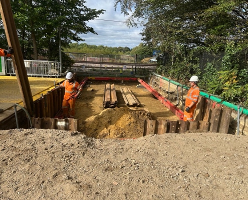 4 cambridge, water, south, station, main, replacement