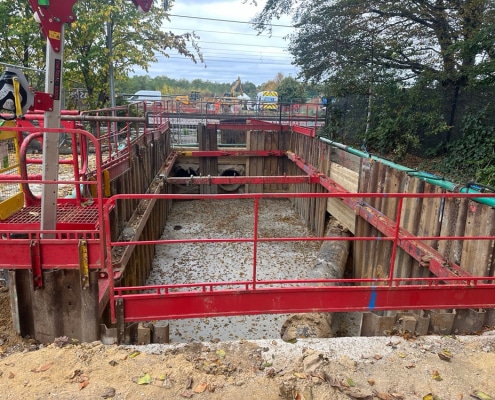 6 cambridge, water, south, station, main, replacement