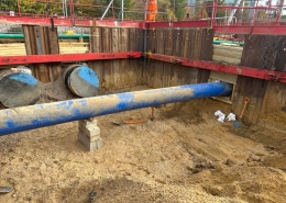 7 cambridge, water, south, station, main, replacement