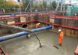 8 cambridge, water, south, station, main, replacement