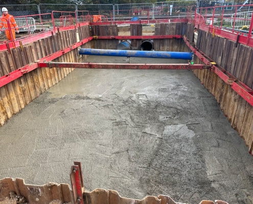 9 cambridge, water, south, station, main, replacement